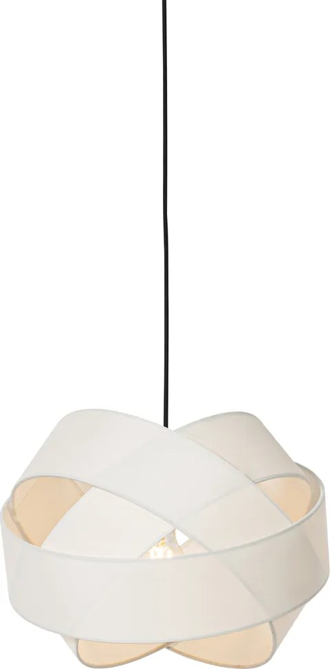 Moderné závesné svietidlo biele - Cloth