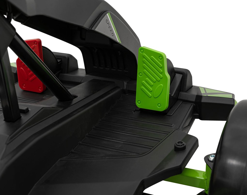 Ramiz Detská motokára na batérie Fast 3 Drift čierna + funkcia Drift + motory 2x150W + rádio LED + pásy