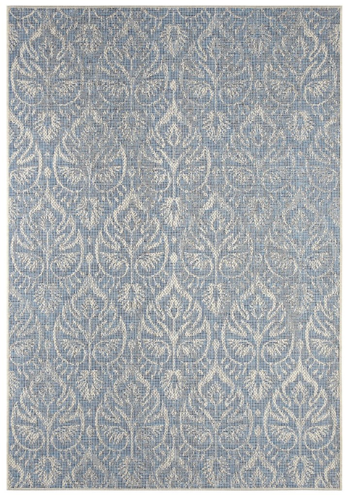 NORTHRUGS - Hanse Home koberce Kusový koberec Jaffa 103891 Azurblue / Taupe - 140x200 cm
