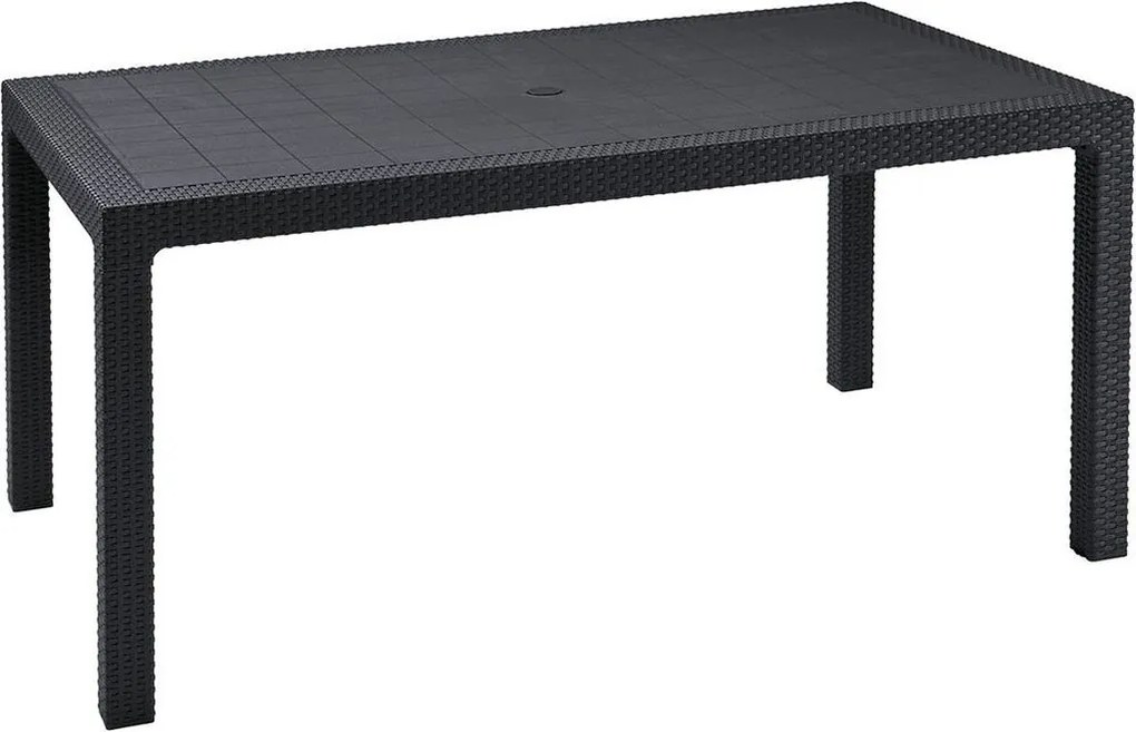 KETER MELODY Záhradný stôl, 160,5 x 94,5 x 74,5 cm, grafit 17190205