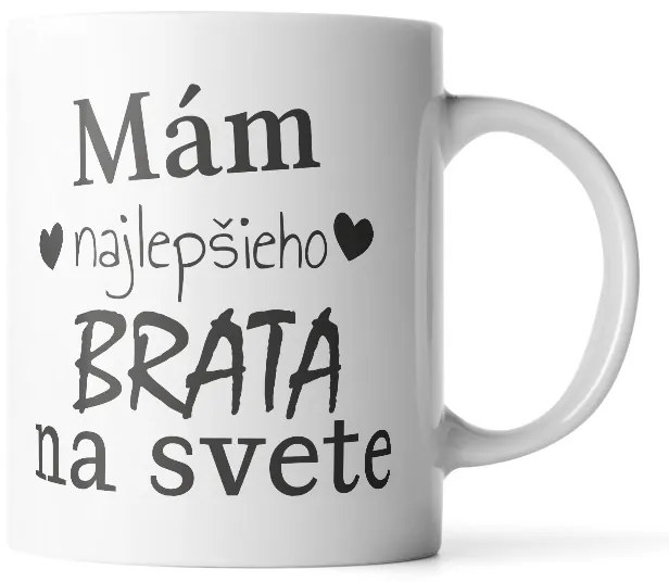 Sablio Hrnek Já mám nejlepšího bráchu na světě - 200 ml - espresso