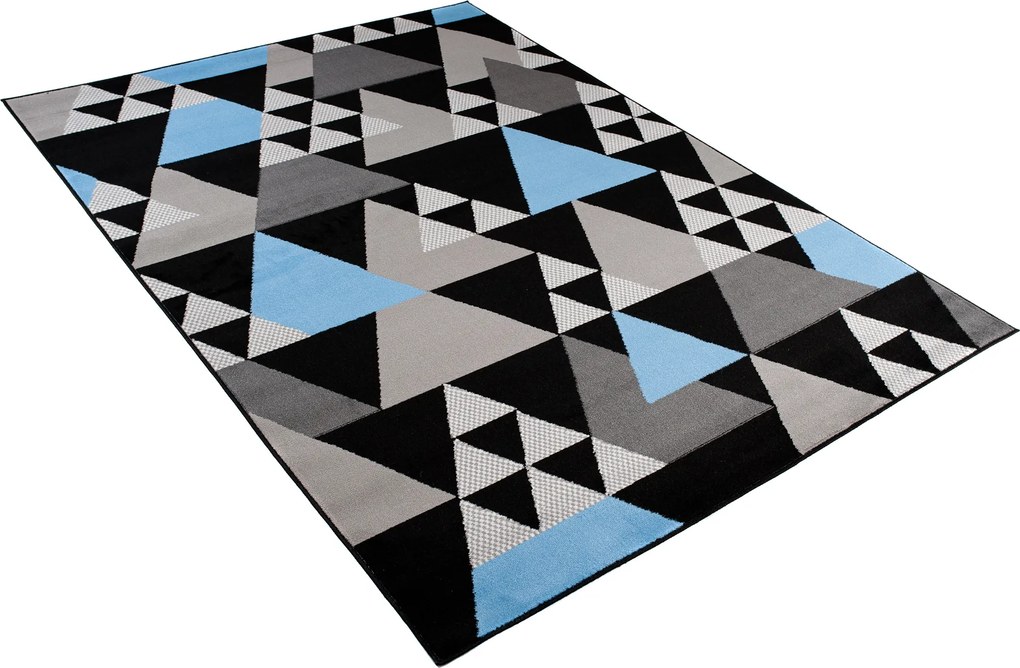 TA Koberec Z900B BLACK MAYA PP EYM Sivý Obdĺžnikový Rozmer: 250x350 cm