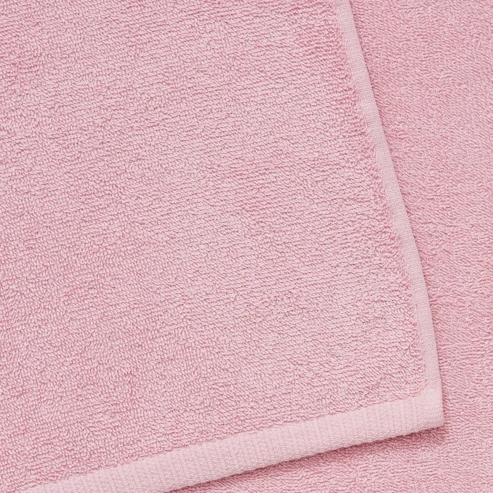 Ružové rýchloschnúce/froté bavlnené uteráky a osušky v súprave 8 ks Quick Dry – Catherine Lansfield