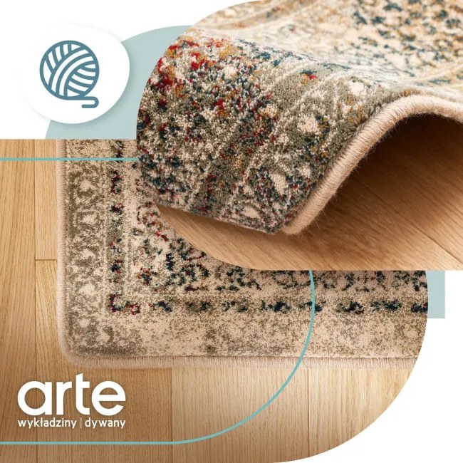 Koberec Omega Mamluk Krem