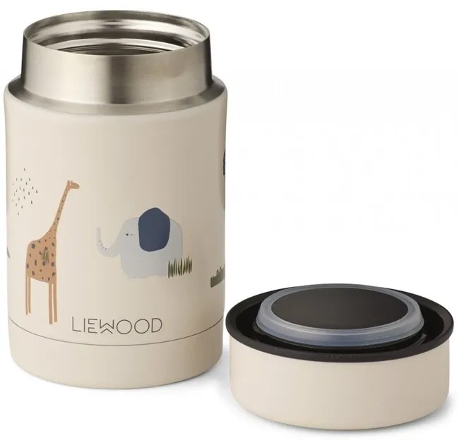 Liewood Termoska na jedlo Nadja 250ml: Safari sandy mix