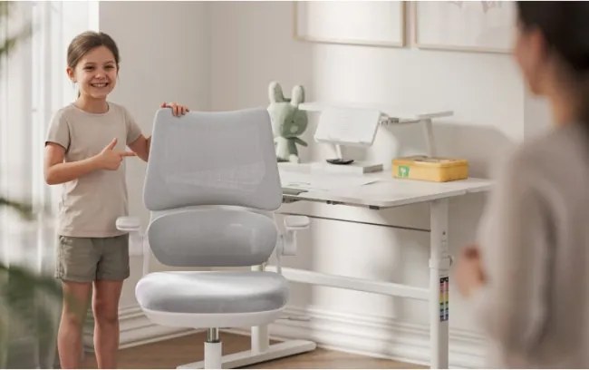 Detská otočná stolička Mark Adler Junior 5.7 Grey