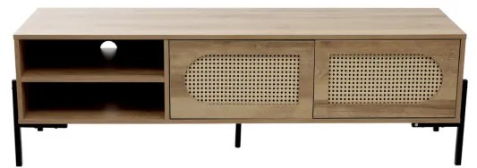 Stolík pod televízor HAGA s ratanom ALL 849713