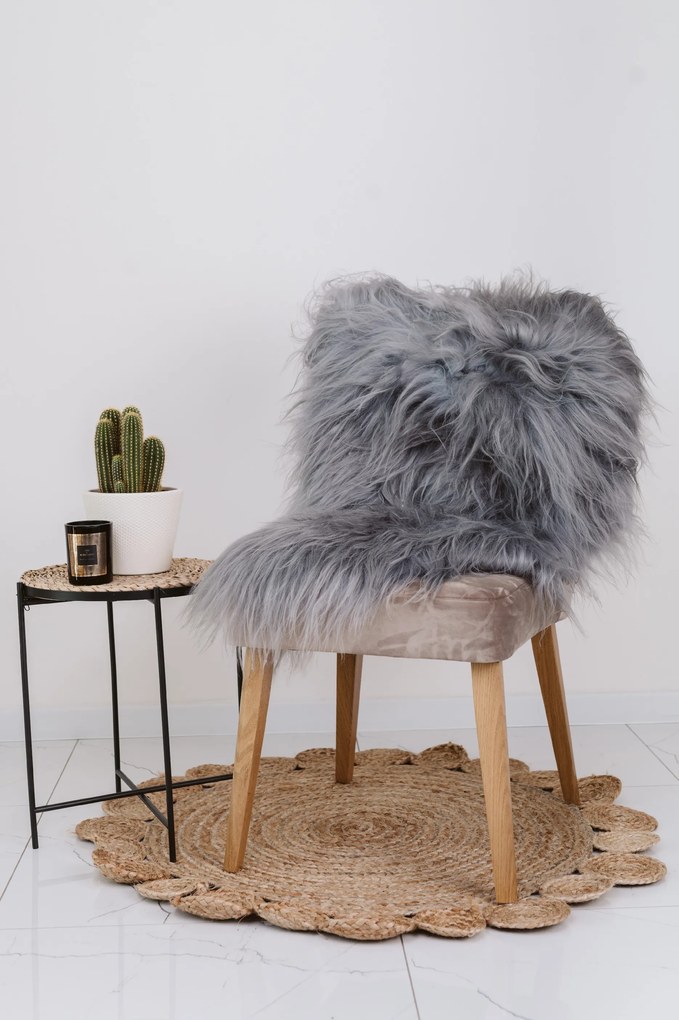 Ovčia kožušina Islandská ovca sivá