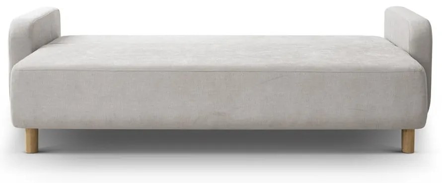 Béžová rozkladacia pohovka s úložným priestorom 231 cm Elen – Micadoni