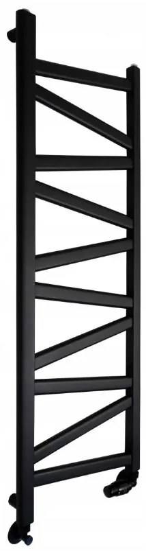 Regnis Kalipso MIX, Vykurovacie teleso 540x1000mm, 450W, čierna matná, MK100/50/BLACK
