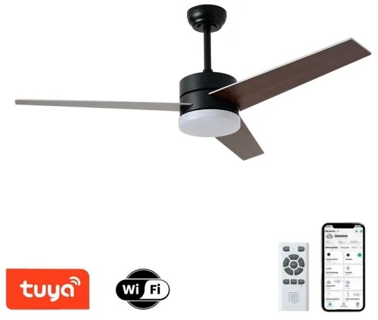 Immax NEO 07285L - LED+CCT stmievateľný stropný ventilátor VARIABLE 24 W / 230 V Wi-Fi Tuya + DO