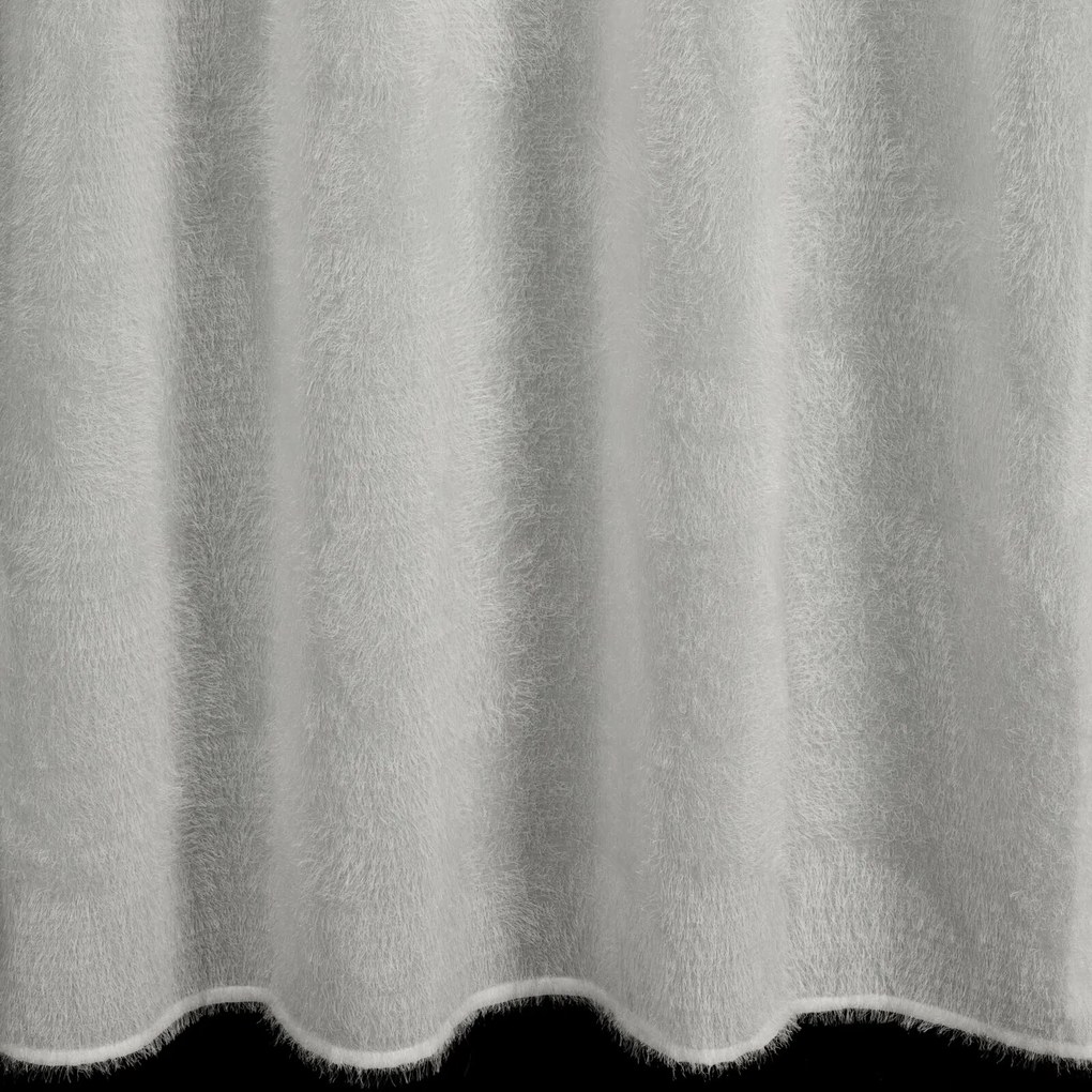 ZÁVES NA KRÚŽKOCH AGIS 2 140X250 CM BIELA