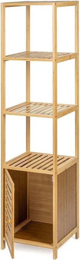 Bambusový kúpeľňový regál v prírodnej farbe 35x140 cm Auren – Bonami Essentials