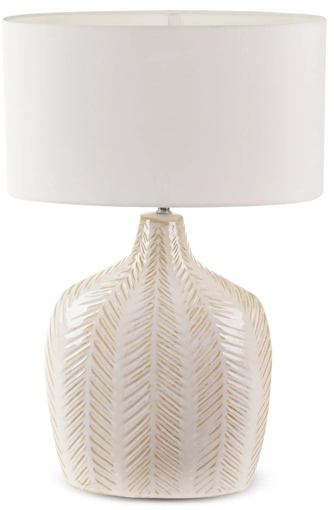 Stolná lampa Liza (01) 38x18x58 cm vzorovaná