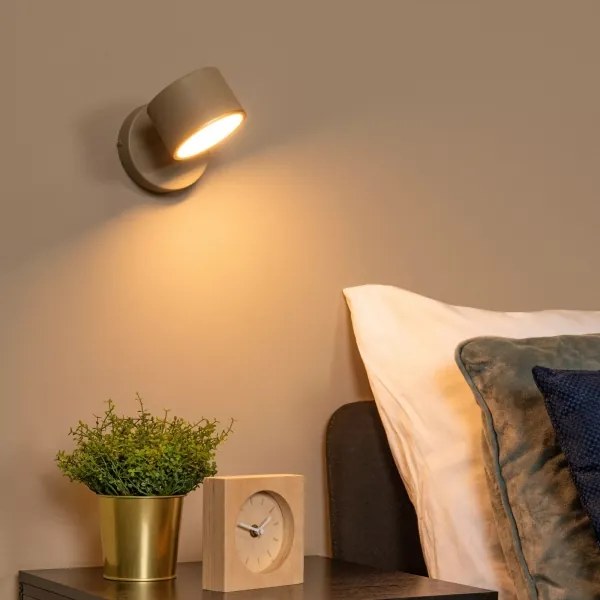 Lucide 44217/08/41 - LED nástenné bodové svietidlo GIAN LED/9W/230V béžová