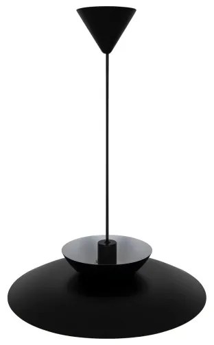 Nordlux - Luster na lanku CARMEN 1xE27/40W/230V čierna