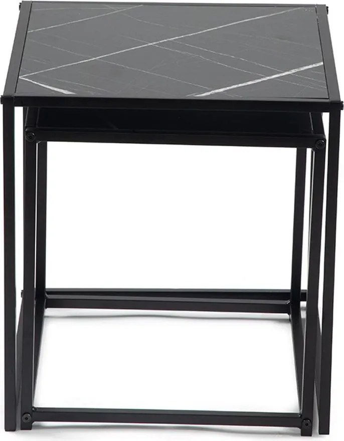 Set 2ks odkladacích stolíkov AVENBERG MARBELLA