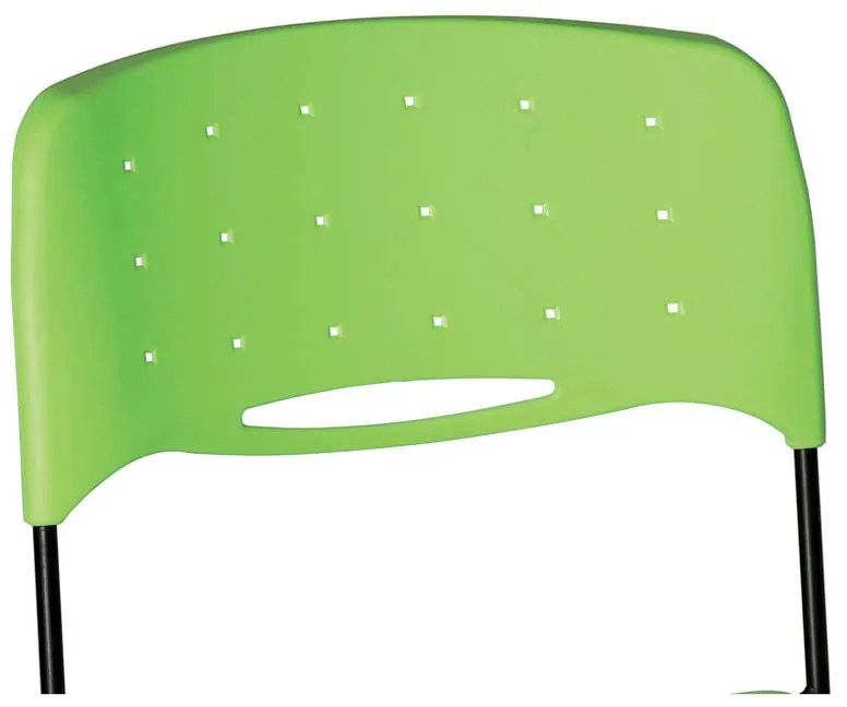 Plastová stolička SQUARE, zelená