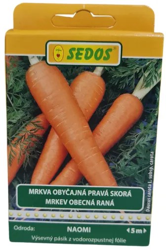 Sedos Výsevný pásik mrkva obyčajná pravá skorá, 5m
