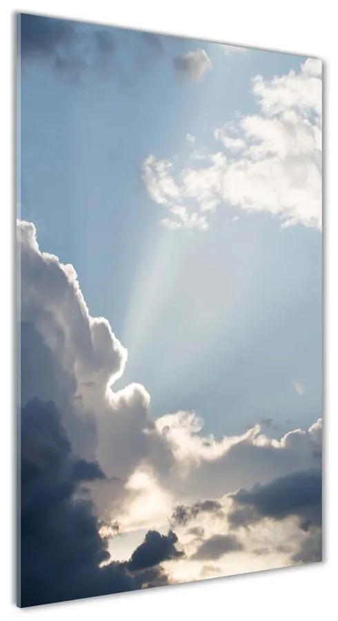 Foto obraz akrylové sklo Mraky na nebi pl-oa-70x140-f-66271880