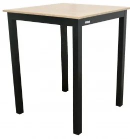 Doppler EXPERT WOOD antracit - záhradná gastro barová súprava 4+1