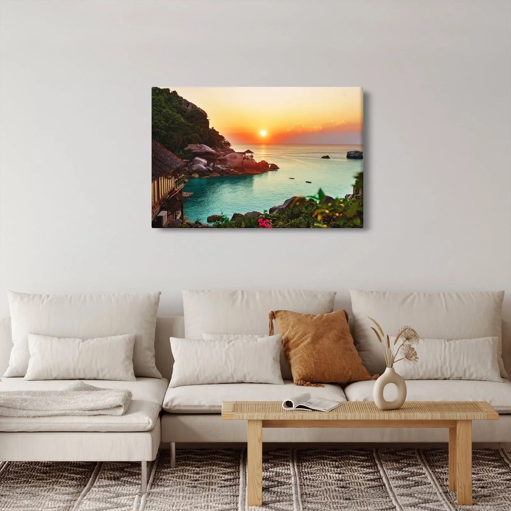 Obraz nádhernej pláže (90x60 cm)