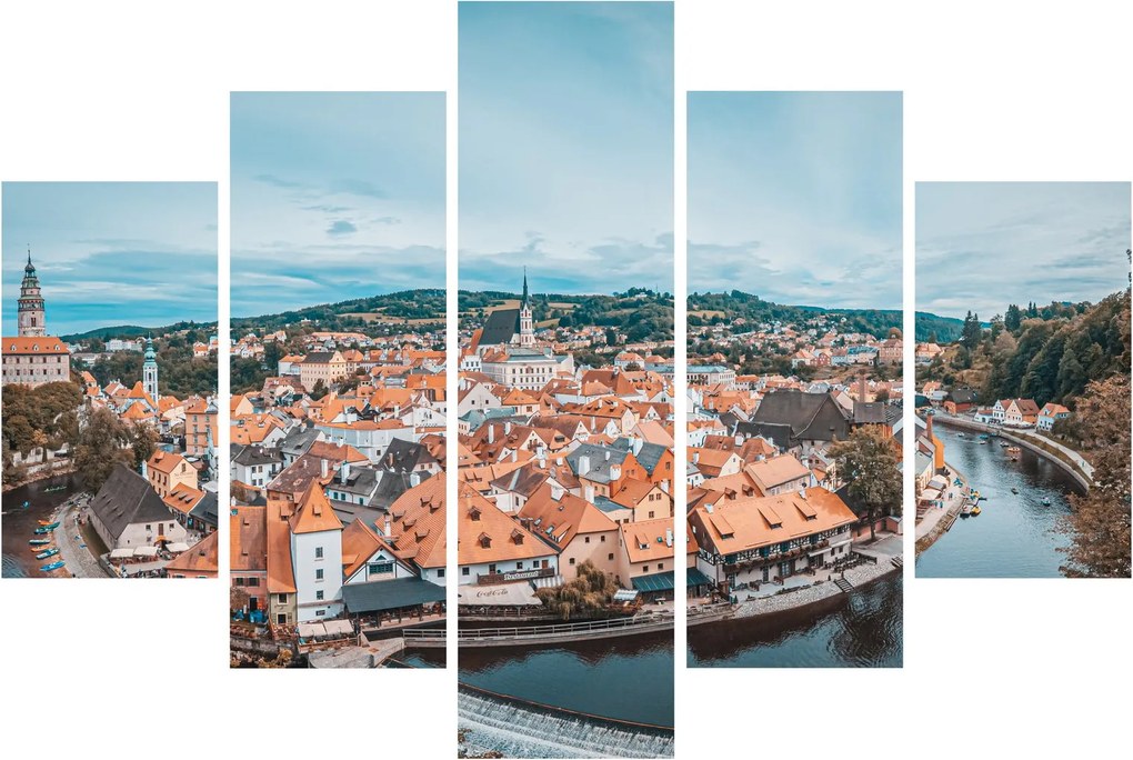 Obraz - Český Krumlov (150x105 cm)