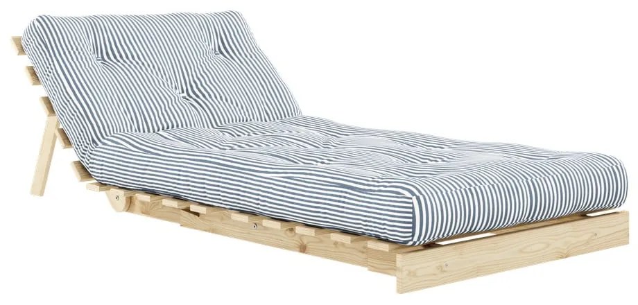 Biele/svetlo modré kreslo Roots - Karup Design