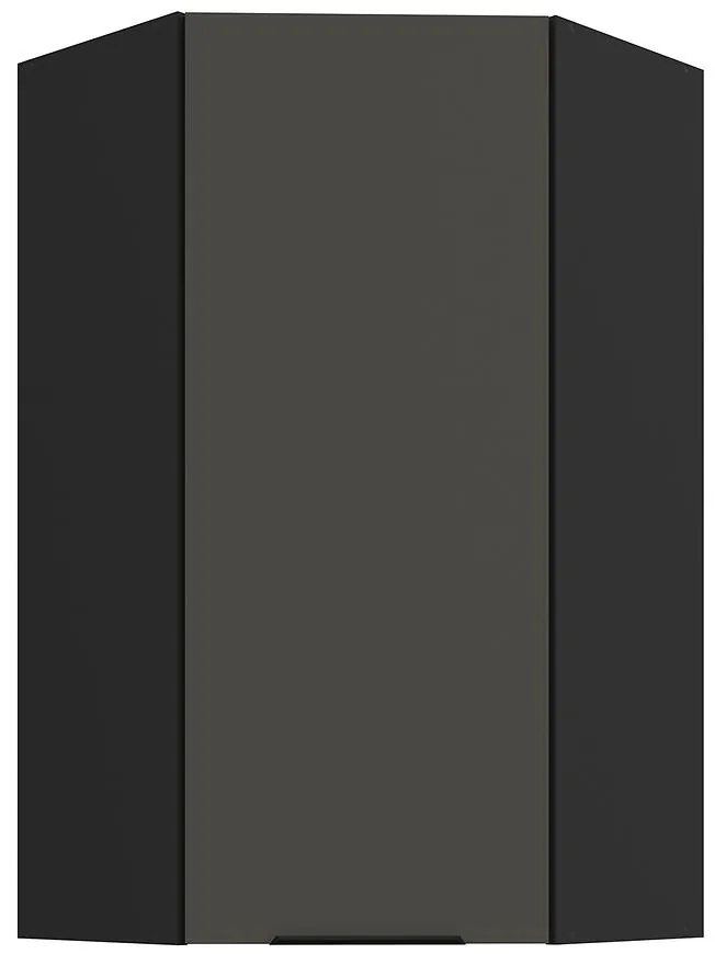 Kuchynská skrinka Aria-Gr/Bl Anti Fingerprint 60x60 Gn-108 1f (45°)