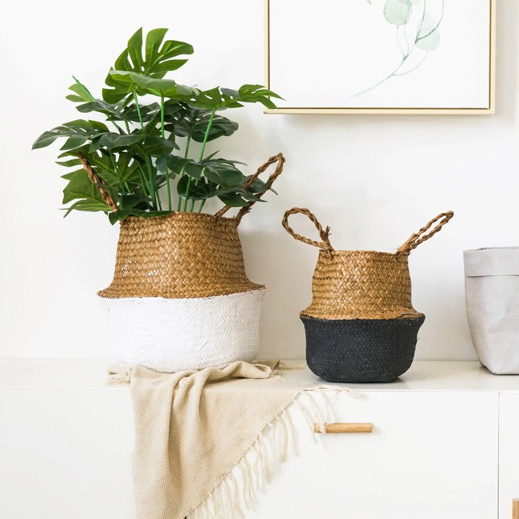 Dekorstudio Prírodný kôš BOHO STYLE YT21B-35
