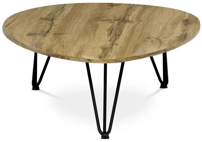 Autronic BONTEC Konferenčný stolík 94x69cm, mdf, divoký dub, AF-3013 OAK Farba: Biela