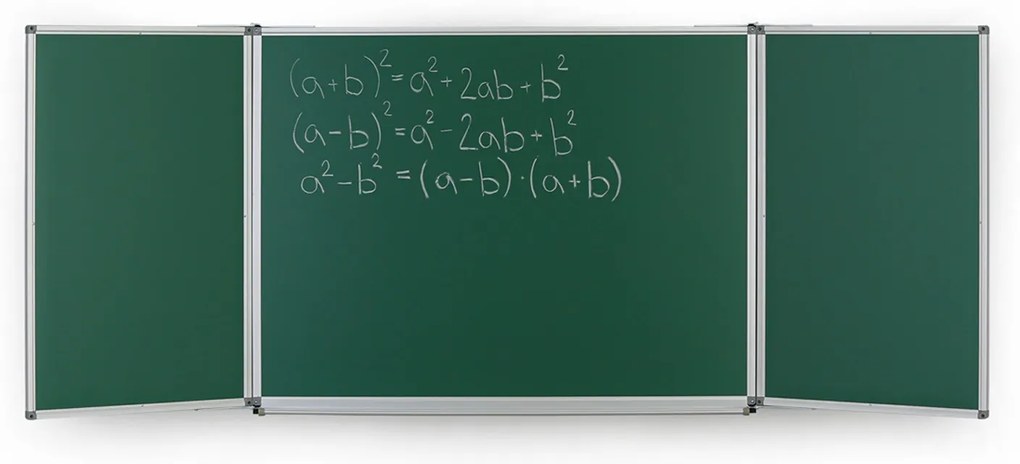 Roztváracia zelená keramická tabuľa pre popis kriedou, magnetická, 3600 x 1200 mm