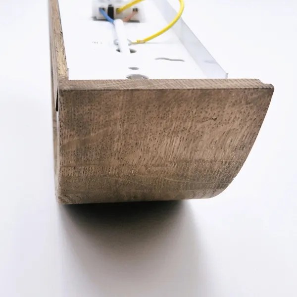 Brilagi - LED nástenné svietidlo CARVALHO 1xE27/60W/230V dub orech