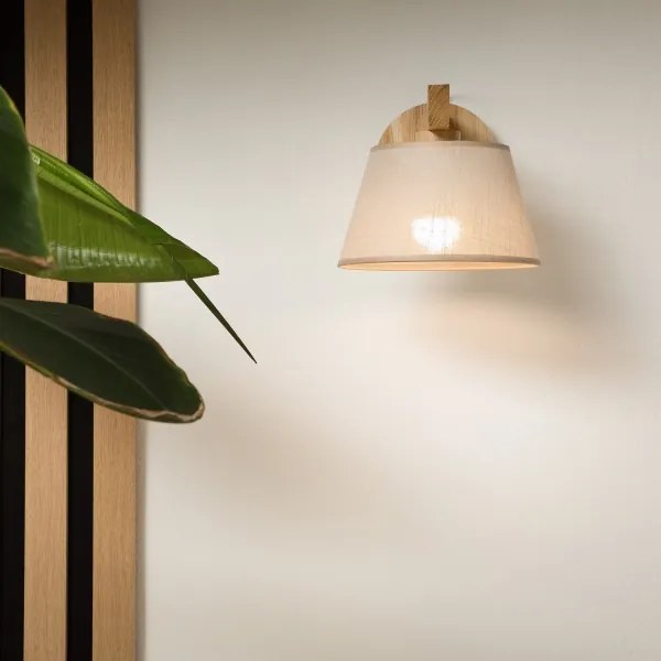 Nástenné svietidlo ANTONIO 1xE14/40W/230V dub