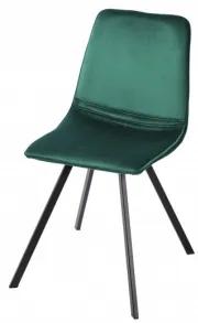 AMSTERDAM VELVET stolička - posledné kusy Zelená