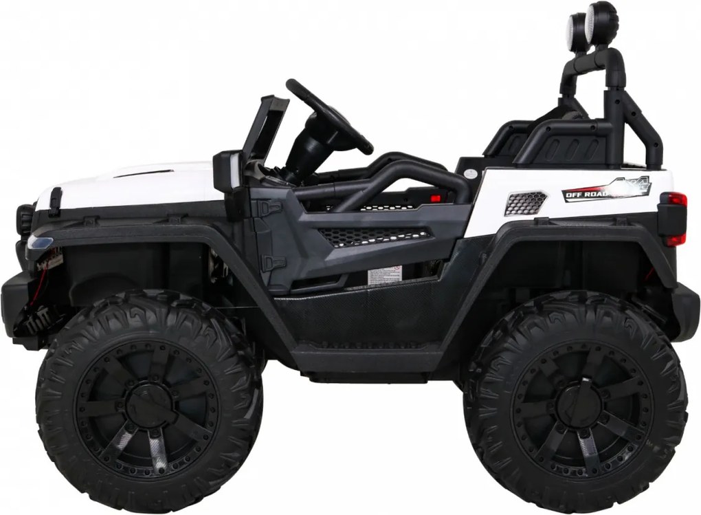 Ramiz Master of Terain Biele vozidlo