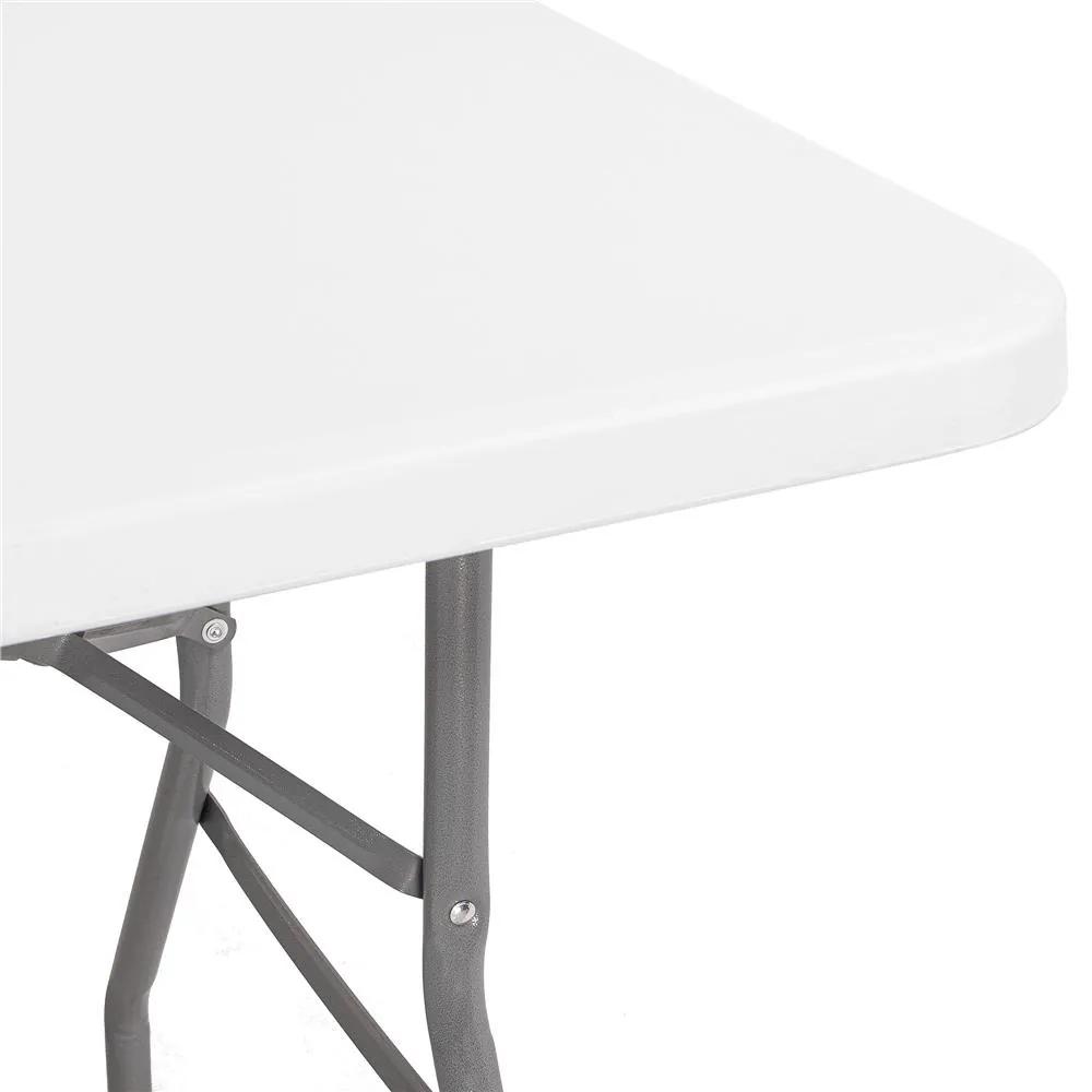 Skladací cateringový stôl 240 cm Springos GF0050 - biely