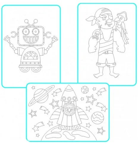 RvP - Kreatívna sada maľovanie pieskom - základná sada Pro chlapcov 3