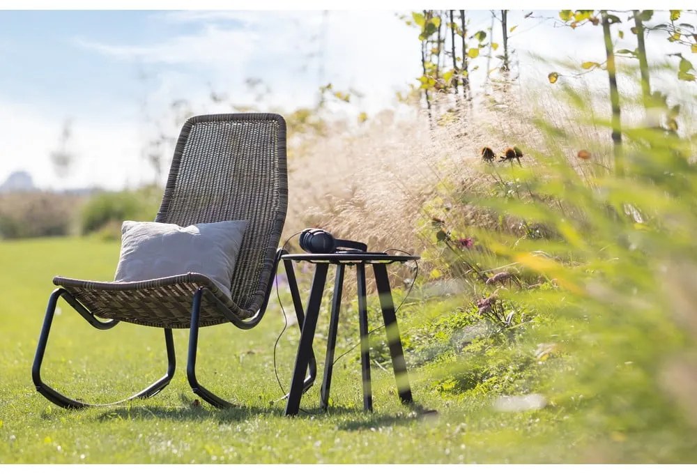 Ratanové záhradné hojdacie kreslo WOOOD Tom