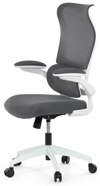 Autronic BONTEC Kancelárska stolička, hojdací mechanizmus, šedá sieťovina, KA-C807 GREY Farba: Šedá