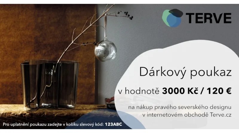 Vianočný darčekový poukaz na 120 €
