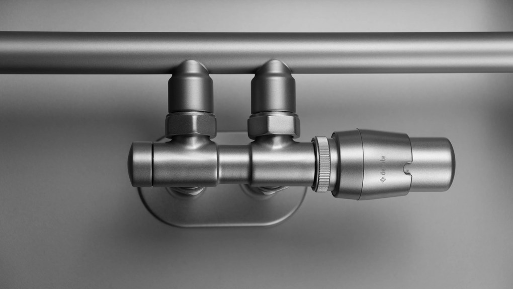 Deante Silia, kúpeľňový radiátor 500x1210 mm, 458W, brúsená oceľ, DEA-AGI_FG41