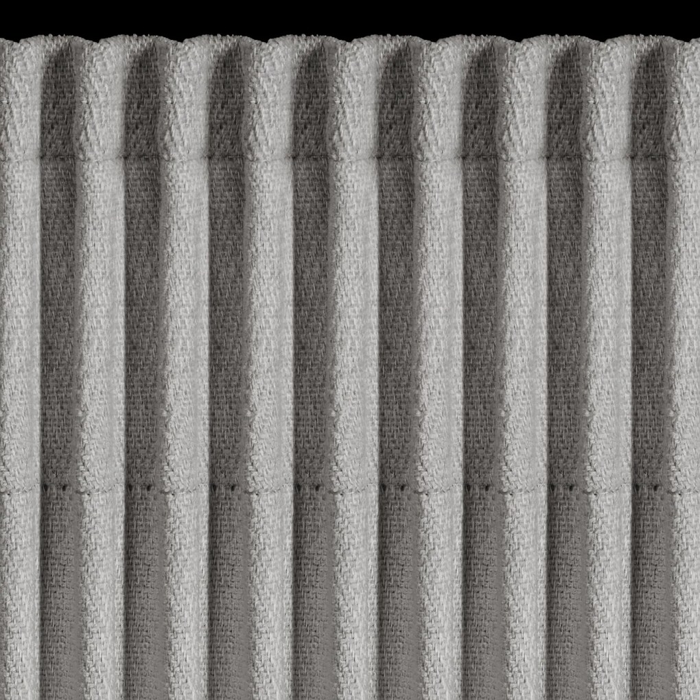 ZÁVES NA PÁSKE BLAKE 140X270 CM STRIEBORNÁ