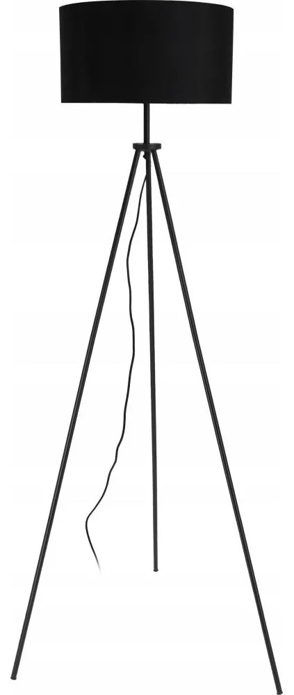 Stojacia lampa 1xE27/40W/230V čierna