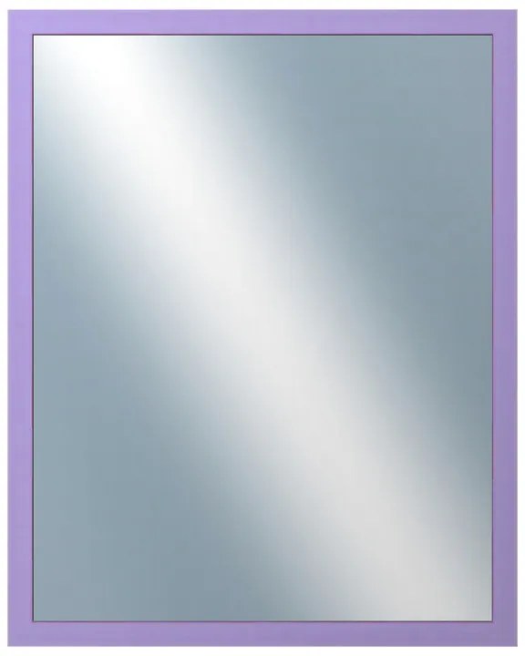 DANTIK - Zrkadlo v rámu, rozmer s rámom 40x50 cm z lišty PASTELKA svetlo fialová rovná (2565)