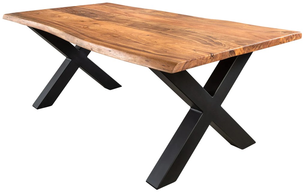 Konferenčný stolík Mammut X 120cm akáciový med 25mm