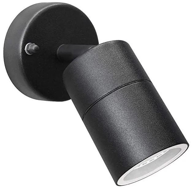 IMMAX NEO PARED inteligentné vonkajšie nástenné bodové LED svietidlo, 1xGU10, 4,8 W, teplá biela, IP65, čierna