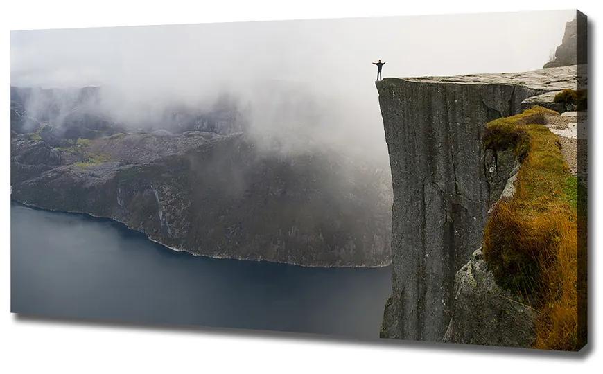 Foto obraz na plátne Nórsko útes pl-oc-120x60-f-106891246