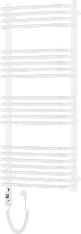 Mexen Apollo, elektrické vykurovacie teleso 1210x550 mm + vykurovacia tyč 600 W, biela, W117-1210-550-2600-20
