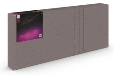 Philips - SADA 3x LED RGBW Stmievateľný luster do lištového systému Hue LED/15,6W/230V